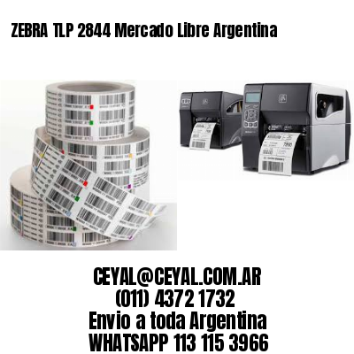 ZEBRA TLP 2844 Mercado Libre Argentina