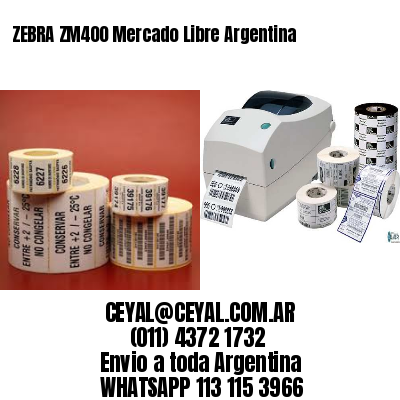 ZEBRA ZM400 Mercado Libre Argentina