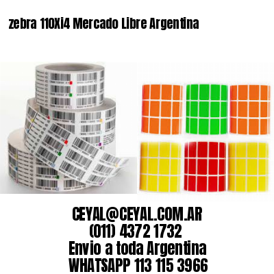 zebra 110Xi4 Mercado Libre Argentina