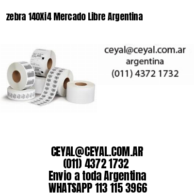 zebra 140Xi4 Mercado Libre Argentina