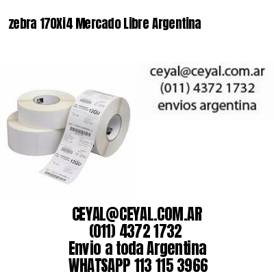 zebra 170Xi4 Mercado Libre Argentina