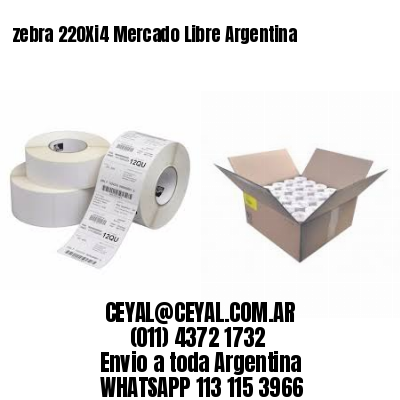zebra 220Xi4 Mercado Libre Argentina