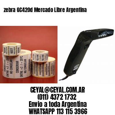zebra GC420d Mercado Libre Argentina