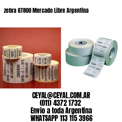 zebra GT800 Mercado Libre Argentina