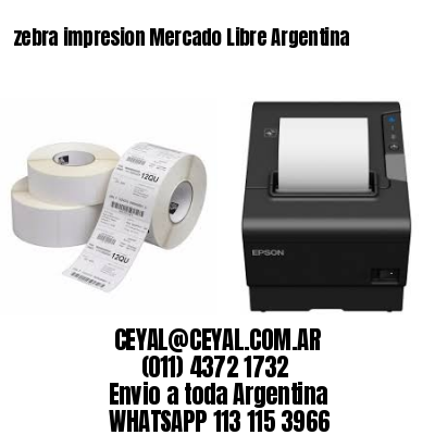 zebra impresion Mercado Libre Argentina
