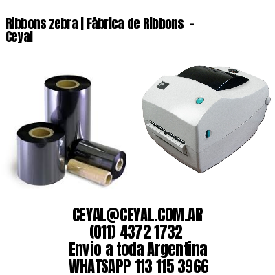 Ribbons zebra | Fábrica de Ribbons  – Ceyal