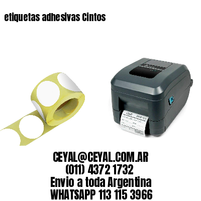 etiquetas adhesivas Cintos