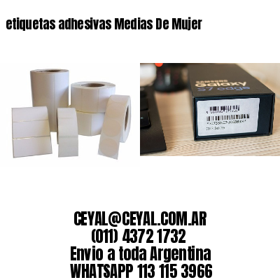 etiquetas adhesivas Medias De Mujer