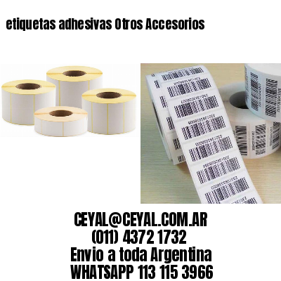 etiquetas adhesivas Otros Accesorios