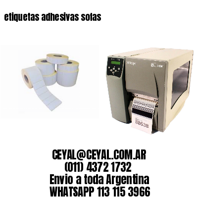 etiquetas adhesivas sofas
