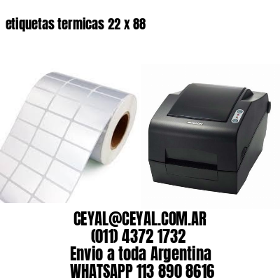 etiquetas termicas 22 x 88