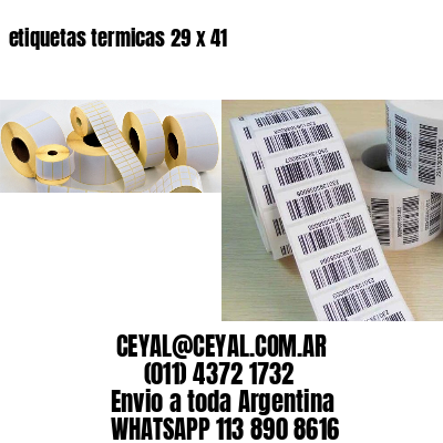 etiquetas termicas 29 x 41