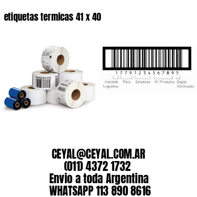 etiquetas termicas 41 x 40