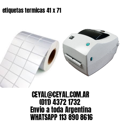 etiquetas termicas 41 x 71