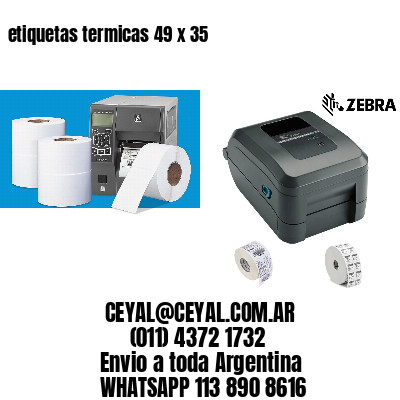 etiquetas termicas 49 x 35