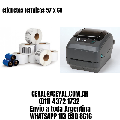 etiquetas termicas 57 x 68