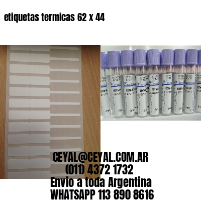 etiquetas termicas 62 x 44