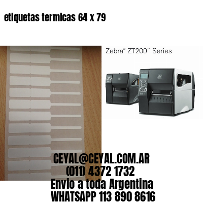 etiquetas termicas 64 x 79