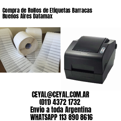 Compra de Rollos de Etiquetas Barracas  Buenos Aires Datamax