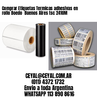 Comprar Etiquetas Termicas adhesivas en rollo Boedo  Buenos Aires tsc 2410M