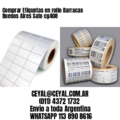 Comprar Etiquetas en rollo Barracas  Buenos Aires Sato cg408