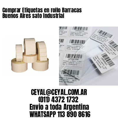 Comprar Etiquetas en rollo Barracas  Buenos Aires sato industrial