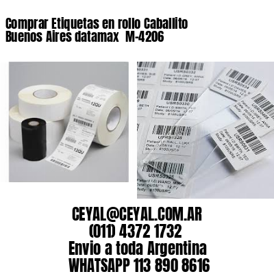 Comprar Etiquetas en rollo Caballito Buenos Aires datamax  M-4206