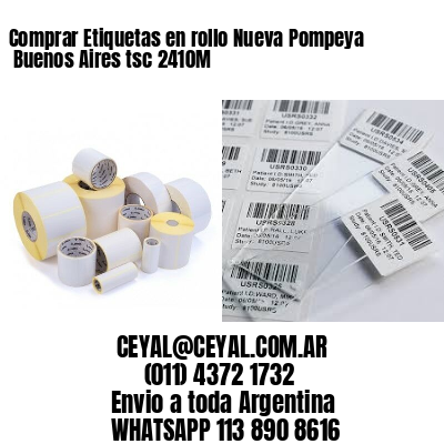 Comprar Etiquetas en rollo Nueva Pompeya  Buenos Aires tsc 2410M