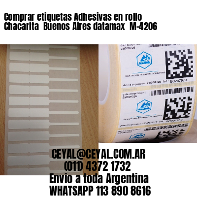 Comprar etiquetas Adhesivas en rollo Chacarita  Buenos Aires datamax  M-4206