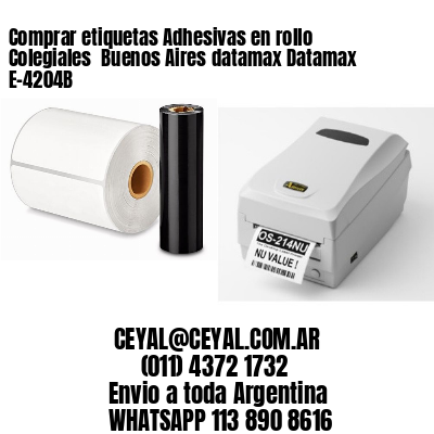 Comprar etiquetas Adhesivas en rollo Colegiales  Buenos Aires datamax Datamax E-4204B