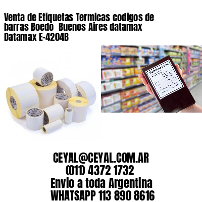 Venta de Etiquetas Termicas codigos de barras Boedo  Buenos Aires datamax Datamax E-4204B