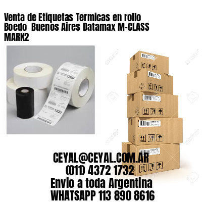 Venta de Etiquetas Termicas en rollo Boedo  Buenos Aires Datamax M-CLASS MARK2