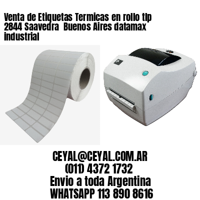 Venta de Etiquetas Termicas en rollo tlp 2844 Saavedra  Buenos Aires datamax industrial