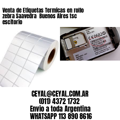 Venta de Etiquetas Termicas en rollo zebra Saavedra  Buenos Aires tsc escitorio