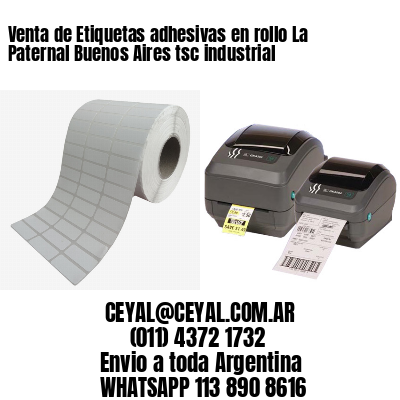 Venta de Etiquetas adhesivas en rollo La Paternal Buenos Aires tsc industrial