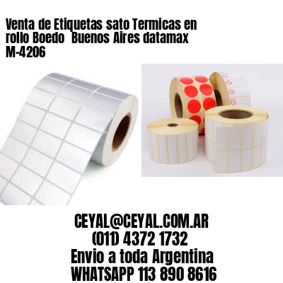 Venta de Etiquetas sato Termicas en rollo Boedo  Buenos Aires datamax  M-4206