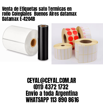 Venta de Etiquetas sato Termicas en rollo Colegiales  Buenos Aires datamax Datamax E-4204B