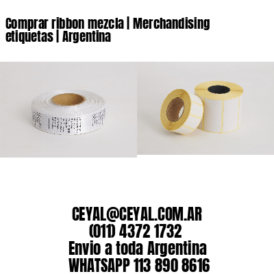 Comprar ribbon mezcla | Merchandising etiquetas | Argentina