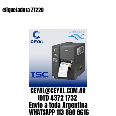 etiquetadora ZT220