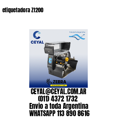 etiquetadora Zt200