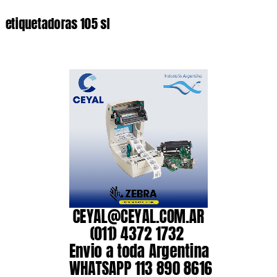etiquetadoras 105 sl