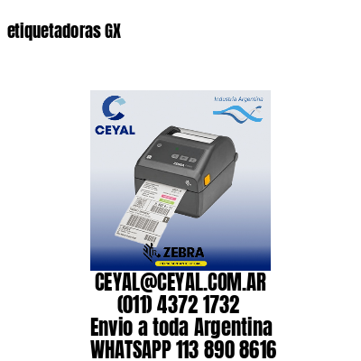 etiquetadoras GX