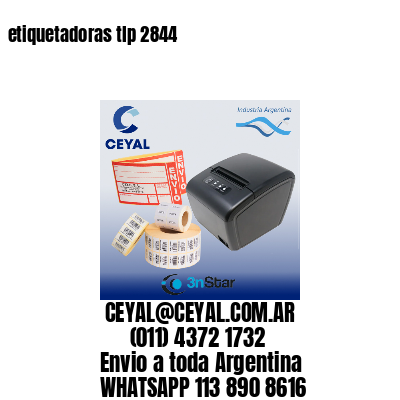 etiquetadoras tlp 2844