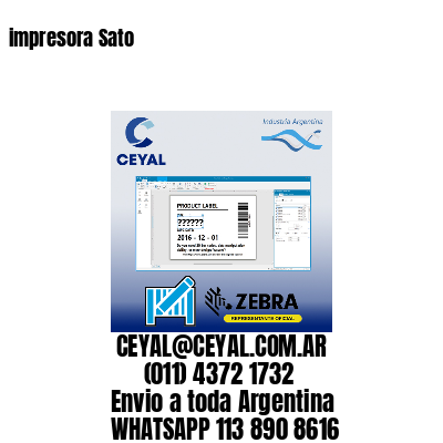 impresora Sato