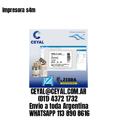 impresora s4m
