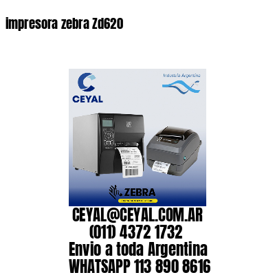 impresora zebra Zd620