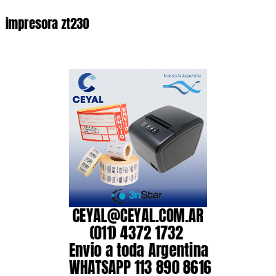 impresora zt230