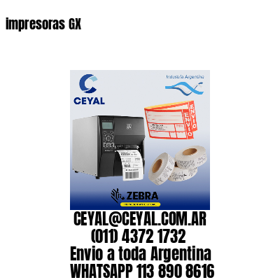 impresoras GX