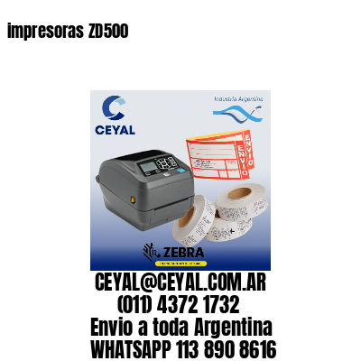 impresoras ZD500