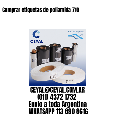 Comprar etiquetas de poliamida 710